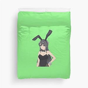 Mai Sakurajima - RASCAL DOES NOT DREAM OF BUNNY GIRL SENPAI  Duvet Cover