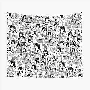 Rascal Does Not Dream of Bunny Girl Senpai manga collage  Tapestry