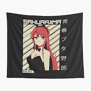 Mai Sakurajima - Rascal Does Not Dream Of Bunny Girl Sempai  Anime Shirt T-Shirt Tapestry