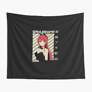 Mai Sakurajima - Rascal Does Not Dream Of Bunny Girl Sempai  Anime Shirt  Tapestry