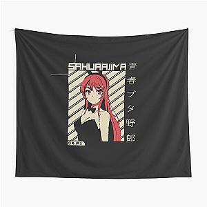 Mai Sakurajima - Rascal Does Not Dream Of Bunny Girl Sempai  Anime Shirt T-Shirt Tapestry