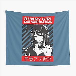 Bunny Girl Anime - Rascal Does Not Dream of Bunny Girl Senpai Tapestry