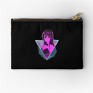 Mai Sakurajima Retro - Rascal Does Not Dream Of Bunny Girl Senpai  Anime Shirt  Zipper Pouch