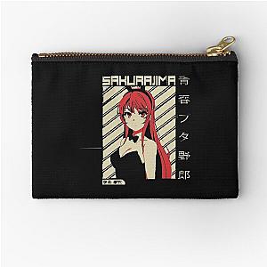 Mai Sakurajima T-ShirtMai Sakurajima - Rascal Does Not Dream Of Bunny Girl Sempai Anime Zipper Pouch