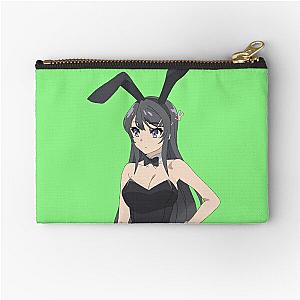 Mai Sakurajima - RASCAL DOES NOT DREAM OF BUNNY GIRL SENPAI  Zipper Pouch