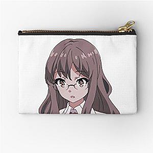 Rio Futaba - RASCAL DOES NOT DREAM OF BUNNY GIRL SENPAI Zipper Pouch