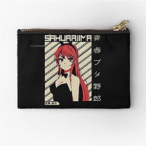 Mai Sakurajima - Rascal Does Not Dream Of Bunny Girl Sempai  Anime Shirt T-Shirt Zipper Pouch