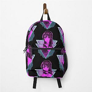 Mai Sakurajima Retro - Rascal Does Not Dream Of Bunny Girl Senpai  Anime Shirt  Backpack