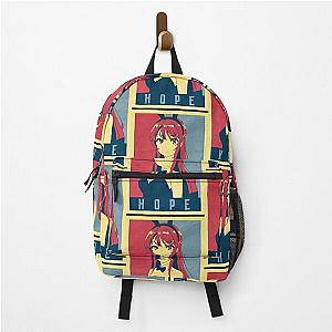 Mai Sakurajima Political - Rascal Does Not Dream Of Bunny Girl Sempai  Anime Shirt  Backpack