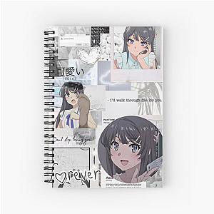 Rascal Does Not Dream of Bunny Girl Senpai Spiral Notebook