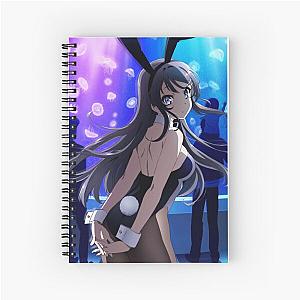 Rascal Does Not Dream Of Bunny Girl Senpai Spiral Notebook