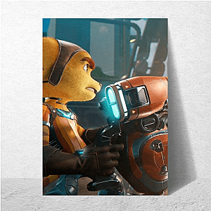 Ratchet & Clank Rift Apart Clank Has The Fix Ratchet & Clank Rift Apart Posters