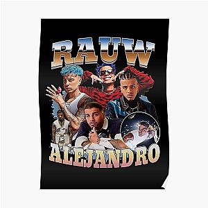 Rauw Alejandro Vintage 90s Poster RB3107