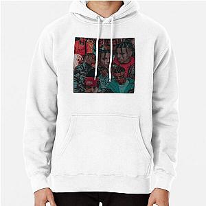 RAUW Alejandro illustration Graphic Pullover Hoodie RB3107