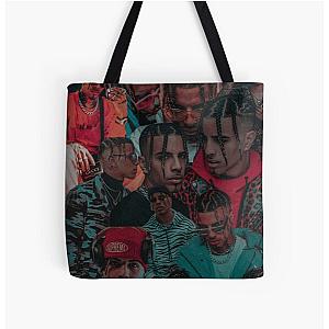 RAUW Alejandro illustration Graphic All Over Print Tote Bag RB3107