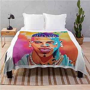 RAUW Alejandro illustration Graphic Throw Blanket RB3107