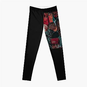 Rauw Alejandro 2 Throw Pillow Leggings RB3107