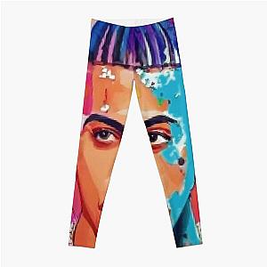 RAUW Alejandro illustration Graphic Leggings RB3107