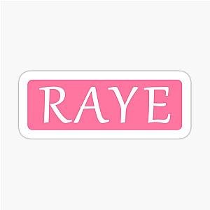 Raye Name Sticker