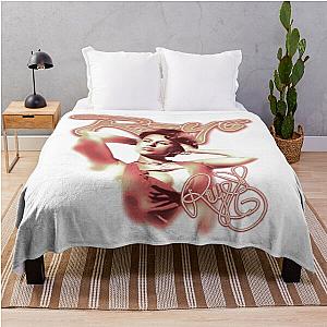 Raye In Pink Throw Blanket