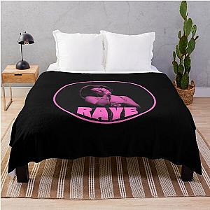 Raye in Pink Throw Blanket