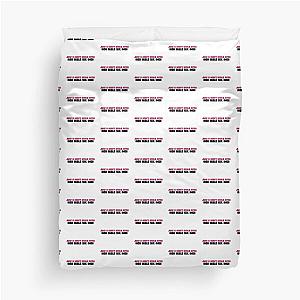 Escapism Lyric Duvet Cover