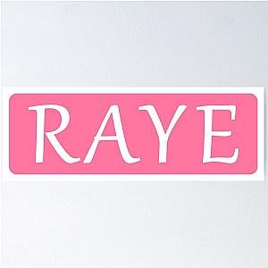Raye Name Poster