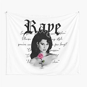 Holding Rose Flower Tapestry