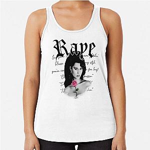 Holding Rose Flower Raye Racerback Tank Top