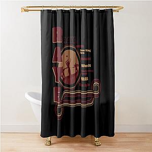 Raye Retro Shower Curtain
