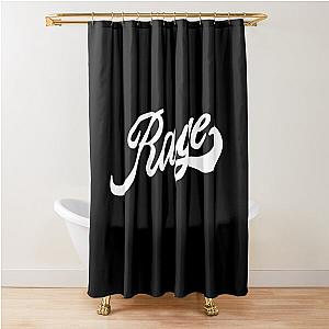 RAYE Singer England White Version Shower Curtain