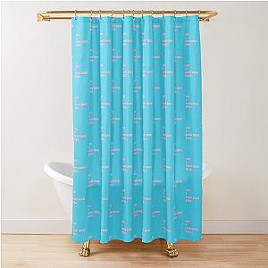 Escapism Raye Lyric Shower Curtain