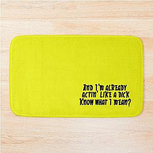 Escapism Raye Lyric Bath Mat