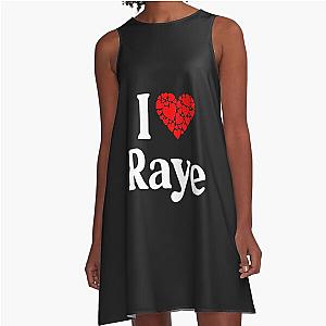 Raye Heart - I Love A-Line Dress