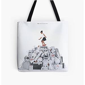My 21st Century Blues Raye Over Print Tote Bag