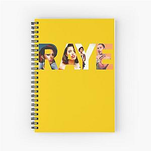 Raye T-Shirt - Raye Stickers Spiral Notebook
