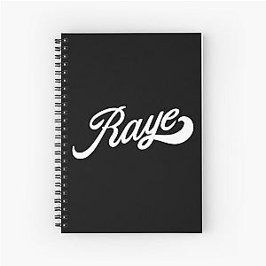 RAYE England White Spiral Notebook