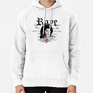 Holding Rose Flower Raye Pullover Hoodie