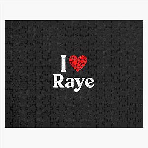 Raye Heart I Love Jigsaw Puzzle