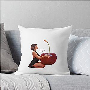 Raye Singer With A Cherry Throw Pillow