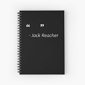 Jack Reacher said White Spiral Notebook