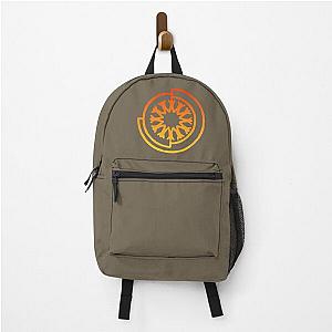 Silo emblem TV Series Rebecca Ferguson as Juliette Nichols fan works graphic design bay iron palette Backpack