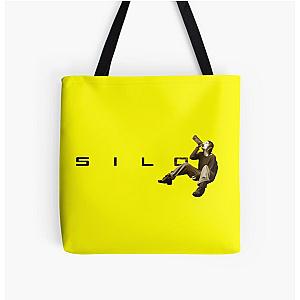 Silo Tv Series Rebecca Ferguson as Juliette Nichols fan wears graphic design bay iron palette All Over Print Tote Bag