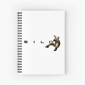 Silo Tv Series Rebecca Ferguson as Juliette Nichols Fan Works Graphic Design Bay Iron Spiral Notebook