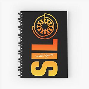 Silo emblem, TV Series Rebecca Ferguson as Juliette Nichols fan works graphic design Spiral Notebook