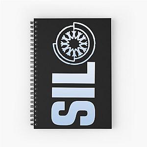 Silo emblem, TV Series Rebecca Ferguson as Juliette Nichols fan works graphic design bay iron_spirole Notebook