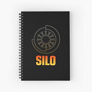 Silo emblem, Rebecca Ferguson as Juliette Nichols fan Works Graphic Design Spiral Notebook
