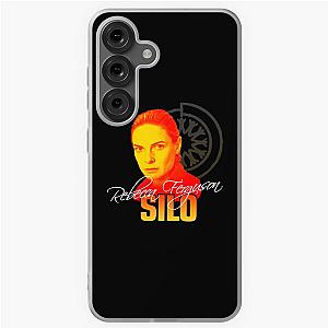 Silo Emblem Rebecca Ferguson as Juliette Nichols Fan Works Graphic Design in Bay Iron Palette for Samsung Galaxy Soft Case