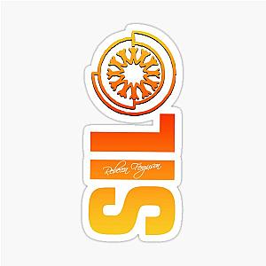 Silo emblem, TV series Rebecca Ferguson as Juliette Nichols, works graphic design, iron palette sticker