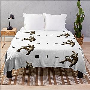Silo Tv Series Rebecca Ferguson as Juliette Nichols fan work graphic design by ironpalette Throw Blanket